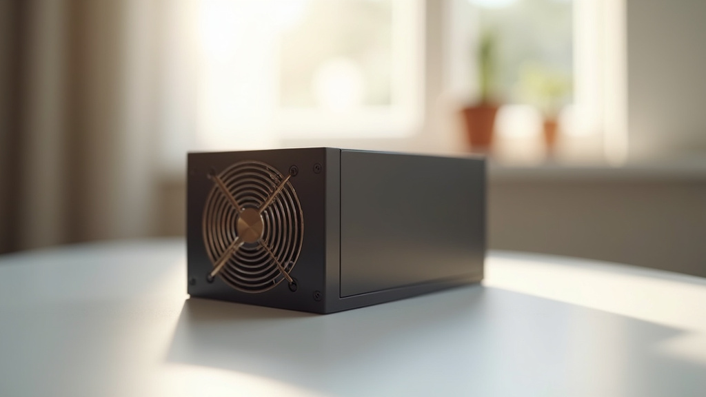 Alimentation PC 650W 80+ Bronze sur un bureau gaming avec des composants modernes