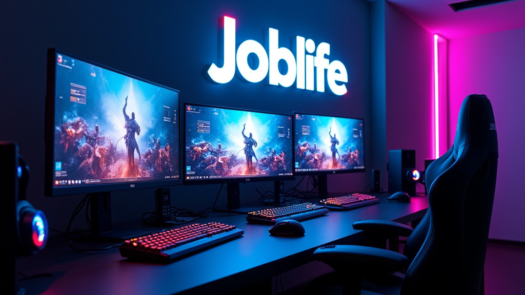 Équipe League of Legends de Joblife lors d'un match