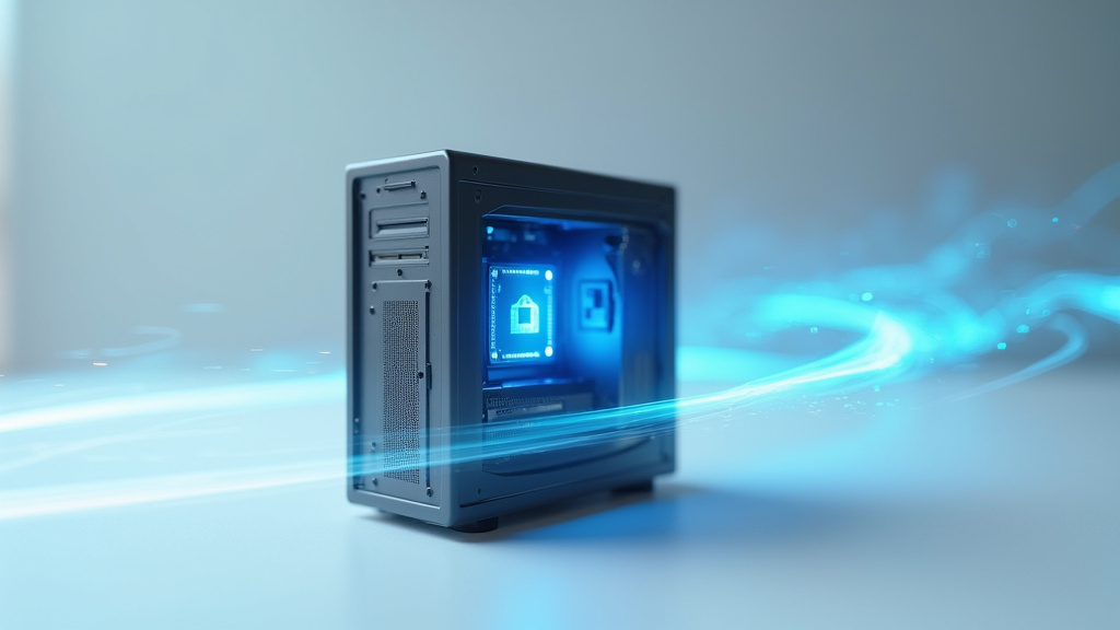 Installation SSD NVMe dans slot M.2 avec vis de fixation