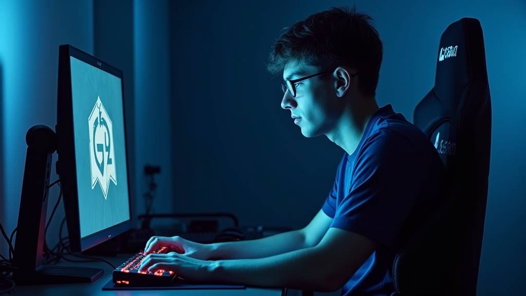 Double61 concentré durant une compétition de Teamfight Tactics