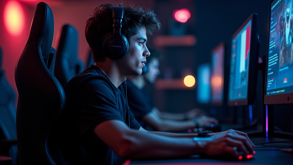 Un33d lors d'un stream sur Twitch jouant à Teamfight Tactics avec son interface de commentateur