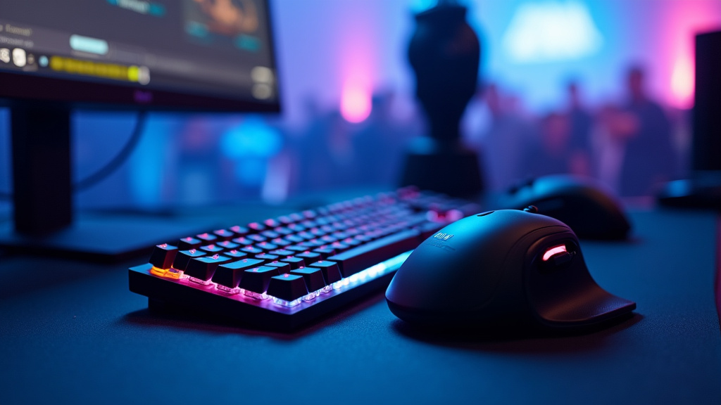 Scène de la ZLAN 2025 avec les joueurs en compétition et le public dans les gradins